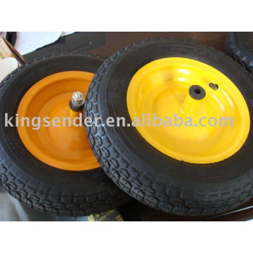 pneumatic rubber wheel